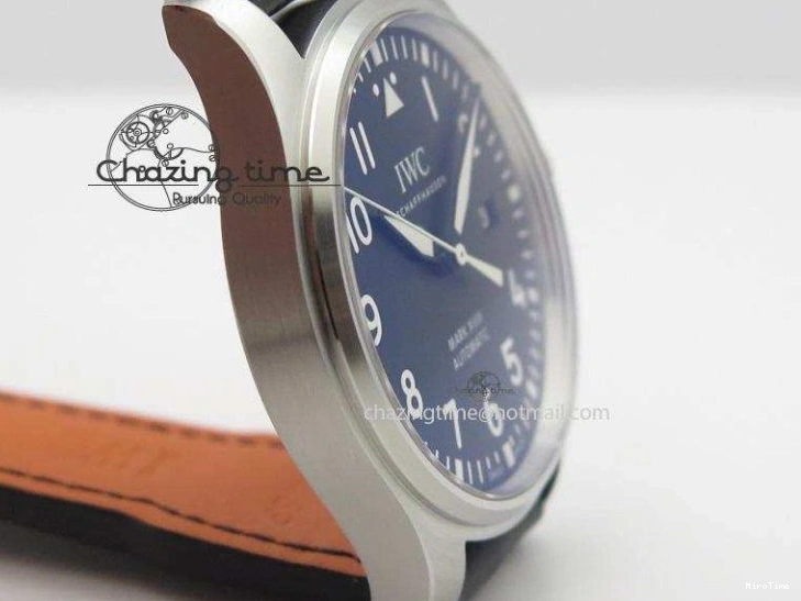 MIROTIME 0313 Mark XVIII IW327001 V6F Best Edition Black Dial On Black Leather Strap A Tailored 7307